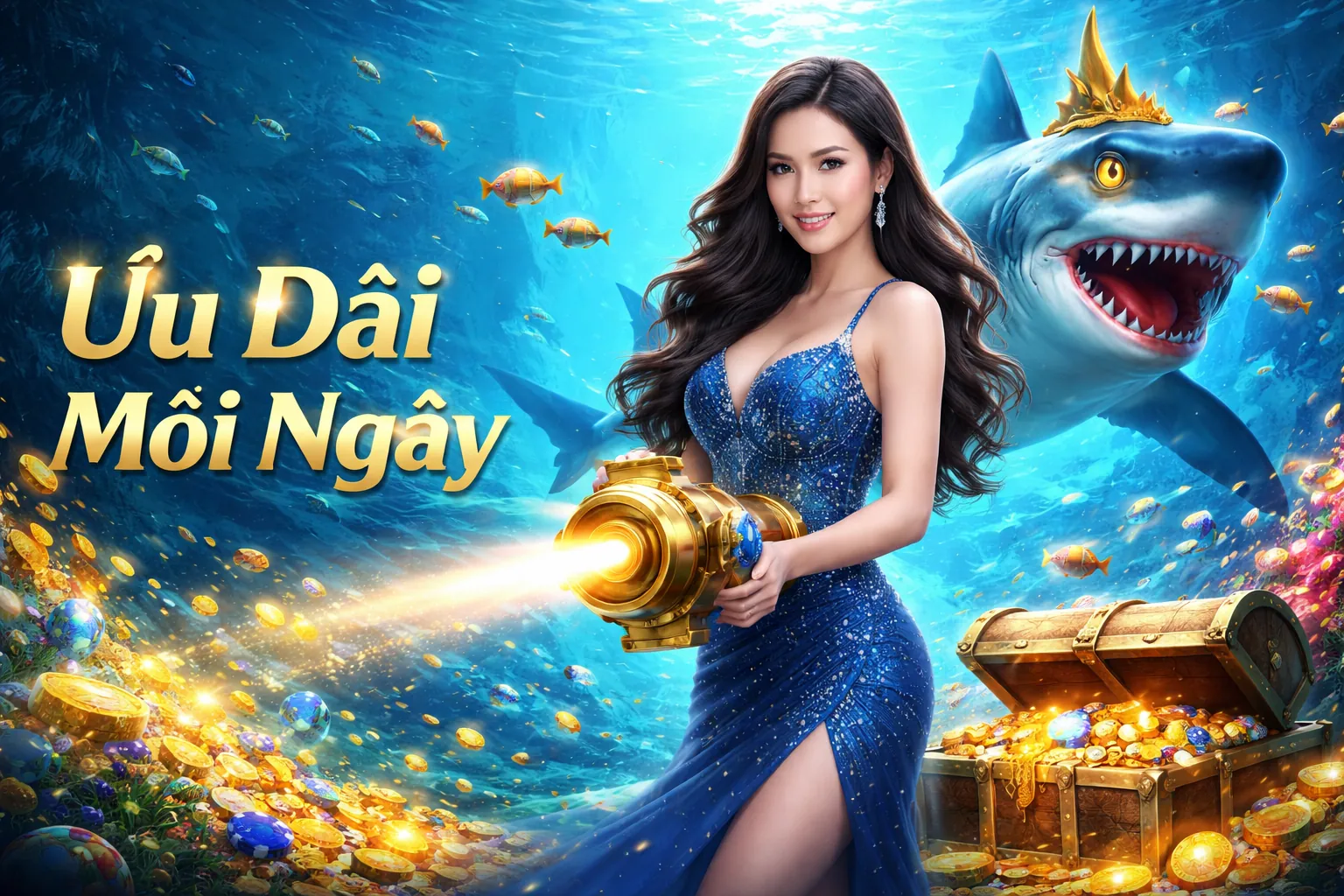 Bắn cá đổi thưởng GA65 tải app với đồ họa 3D sống động và phần thưởng lớn.