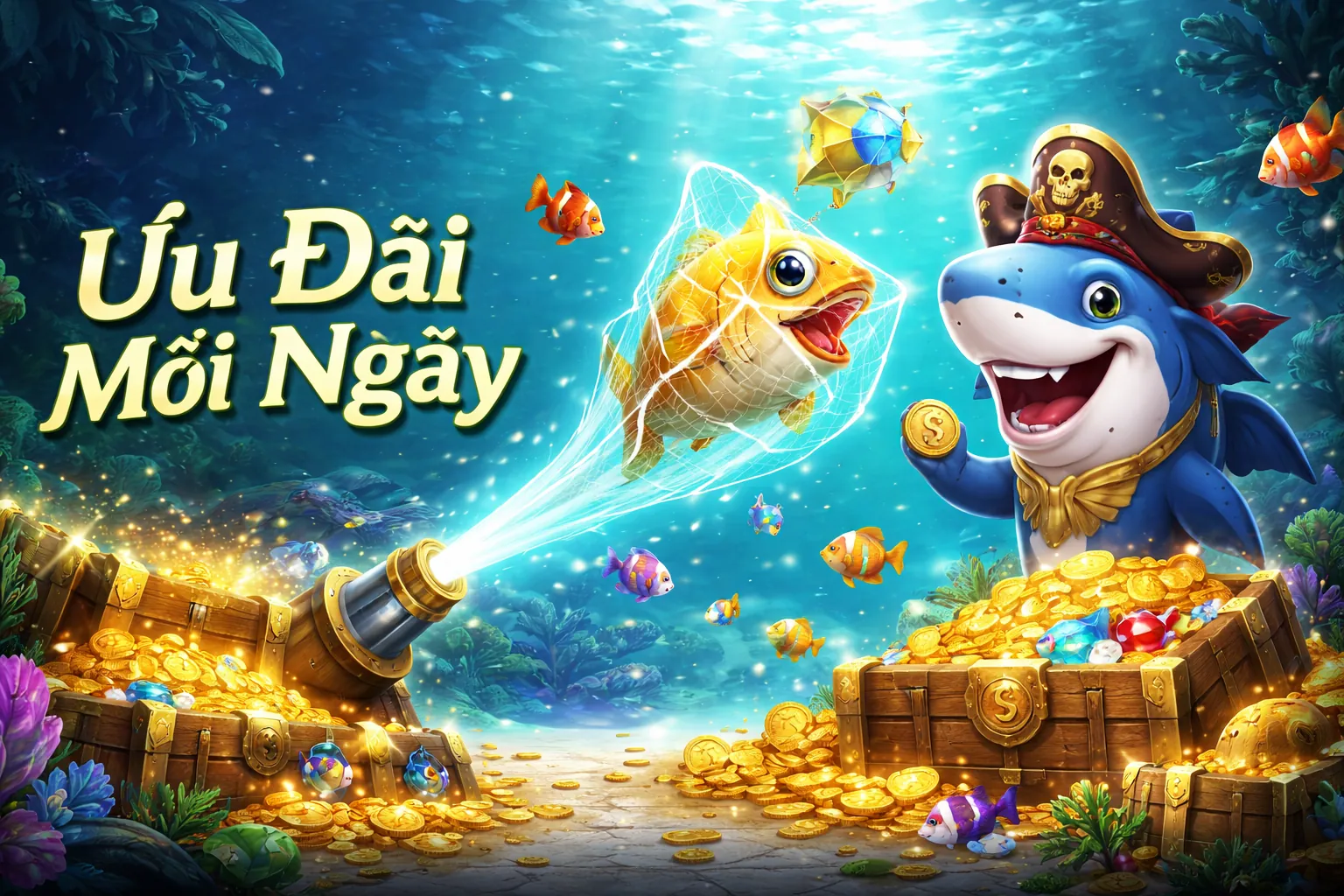 Cá vàng mang lại phần thưởng lớn tại GA65 tải app