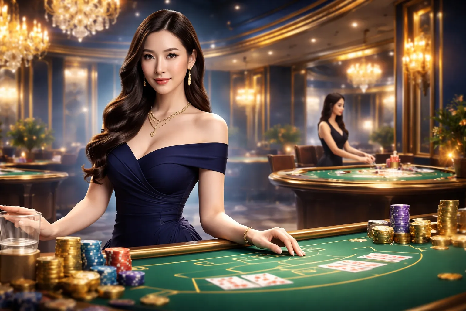 Bàn chơi Blackjack trực tuyến GA65